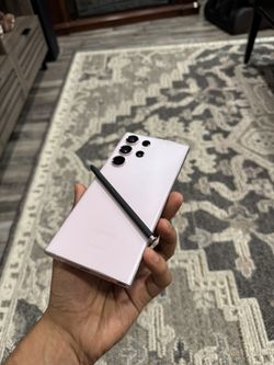 Samsung S23 Ultra, 256 GBs, Unlocked, Excellent Condition, Clean IMEI, Fully Functional, Pink