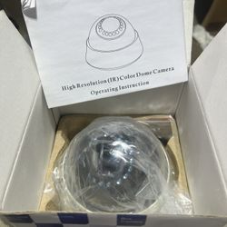 High Resolution (IR) Color Dome Camera Brand New