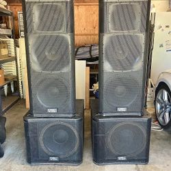 QSC KW153 And KW181 Bundle 