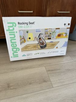 Ingenuity Boutique Collection Rocking Seat - Bella Teddy NEW