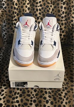 Jordan Nike SB x Air Jordan 4 Retro SP Navy White/Blue/Gray DR5415-100