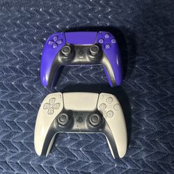 PlayStation 5 Controllers Purple/white $50 Each 