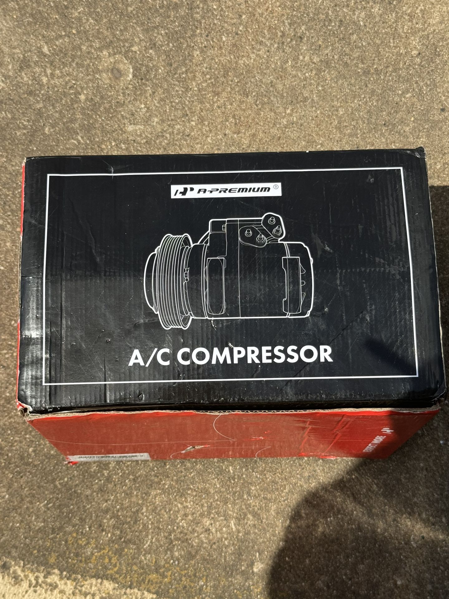 AC Compressor, With Clutch, With 6-Groove Quantity, 4.31 in. Pulley Diameter