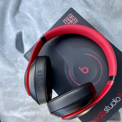Beats By Dre Beats Studio 3 Wireless Bluetooth Headphones Defiant Black 