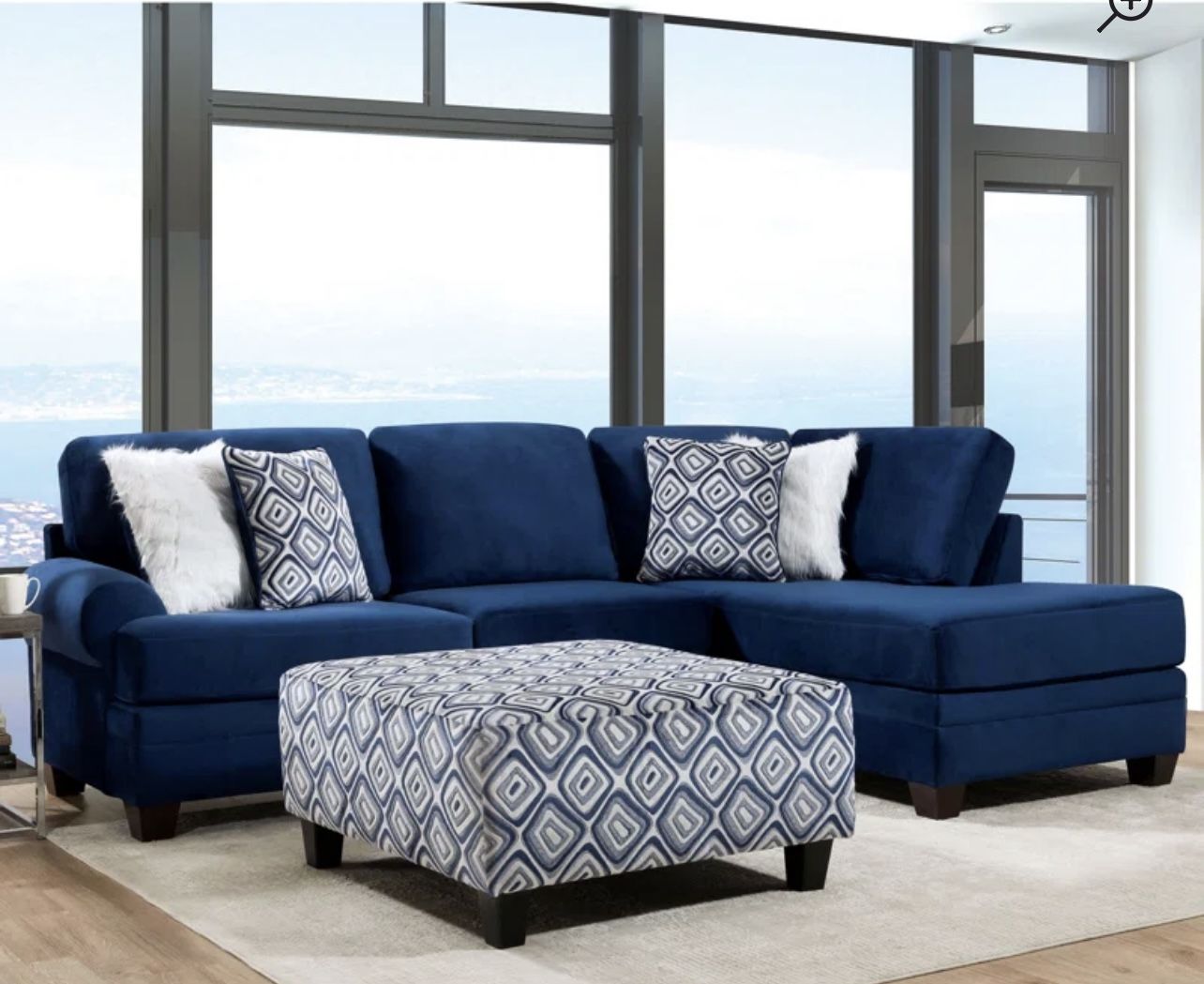 2 Piece Sectional Sofa