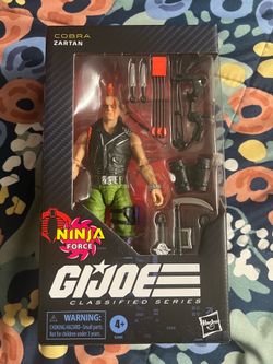 G.I. Joe Classified Ninja Force Zartan  #192