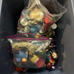 Container Of Kids Toys 