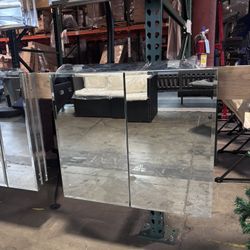 New-30 inch x 26 inch Medicine Cabinet,  Double Side  Mirror, for Bathroom