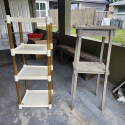 Vintage 1980s Multi-Purpose Racks - Bring Retro Charm & Organization Home!