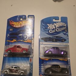 Hotwheels Classics 1940 Ford coupe lot