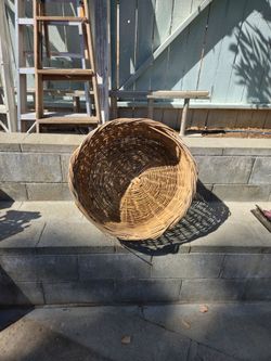 Large Vintage Wicker Basket – $25 OBO