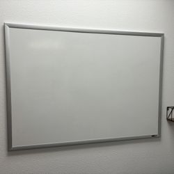 White board (48” X 34”)