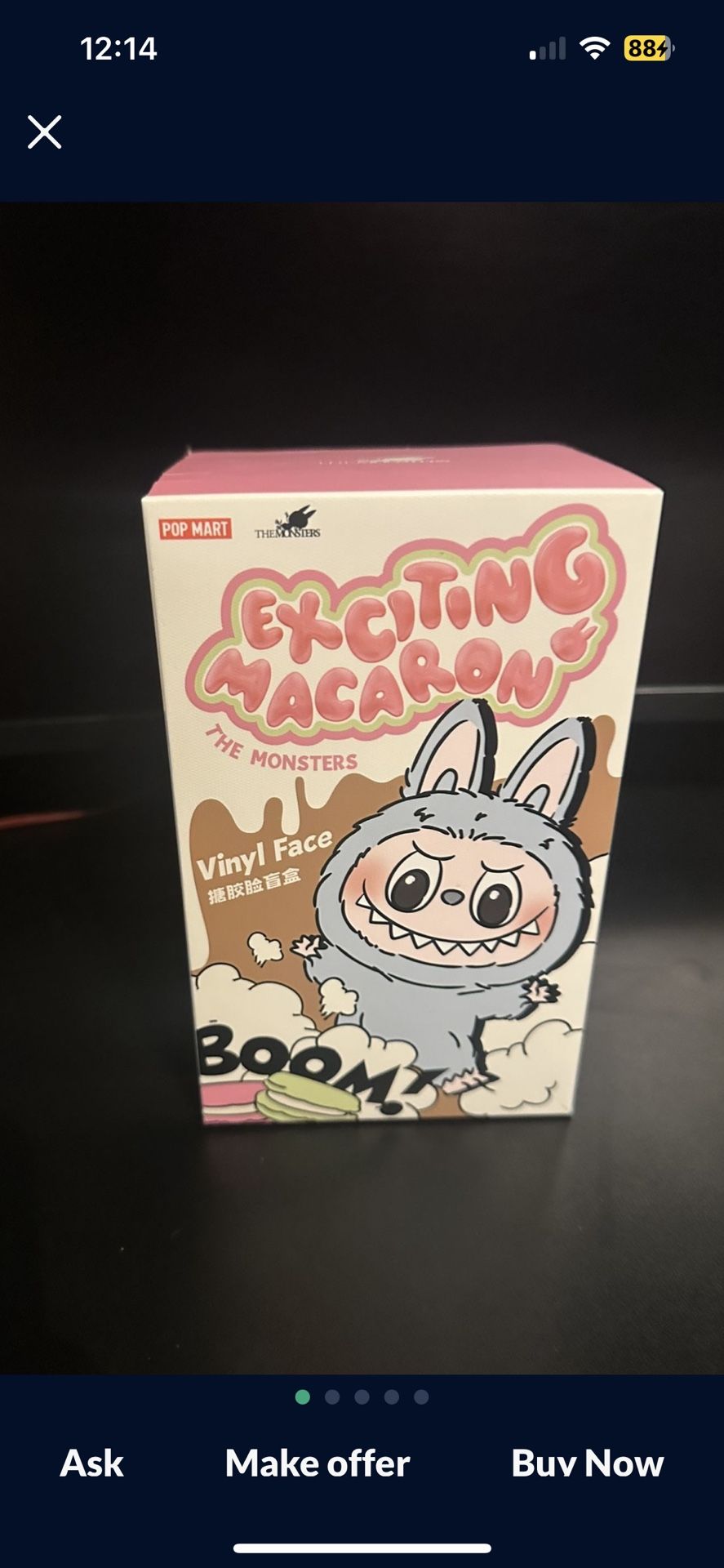 Labubu “Exciting macaron” (Brand new/Unopened)