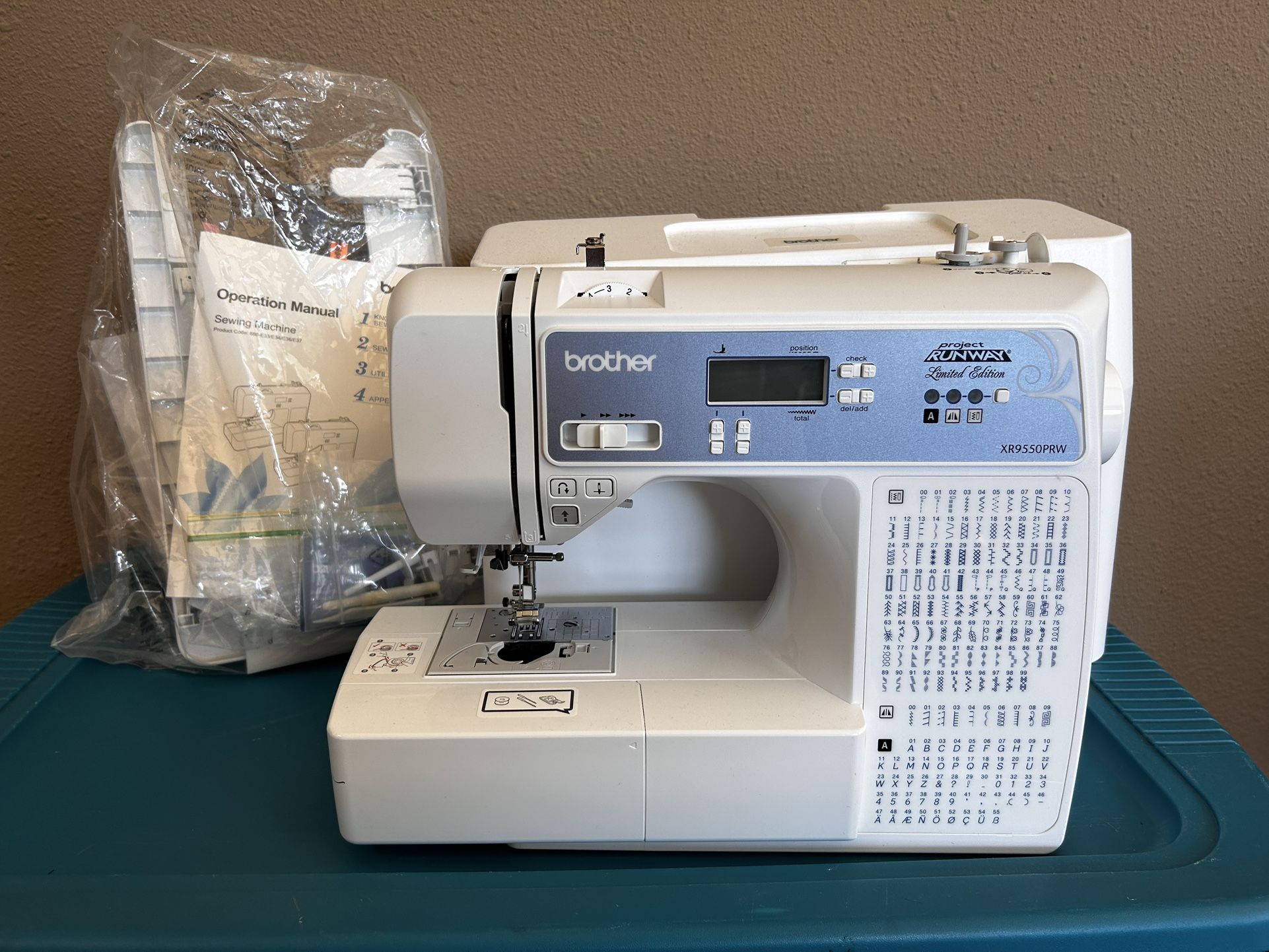 Brother Sawing Machine RUNWAY XR9550PRW