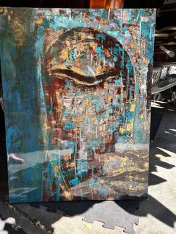 Buddha wall art