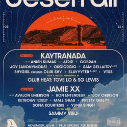 Desert Air 2024 (2-Day GA + Medium Locker)