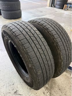 2 used tires LT 225/75/16 Good Year Workhorse