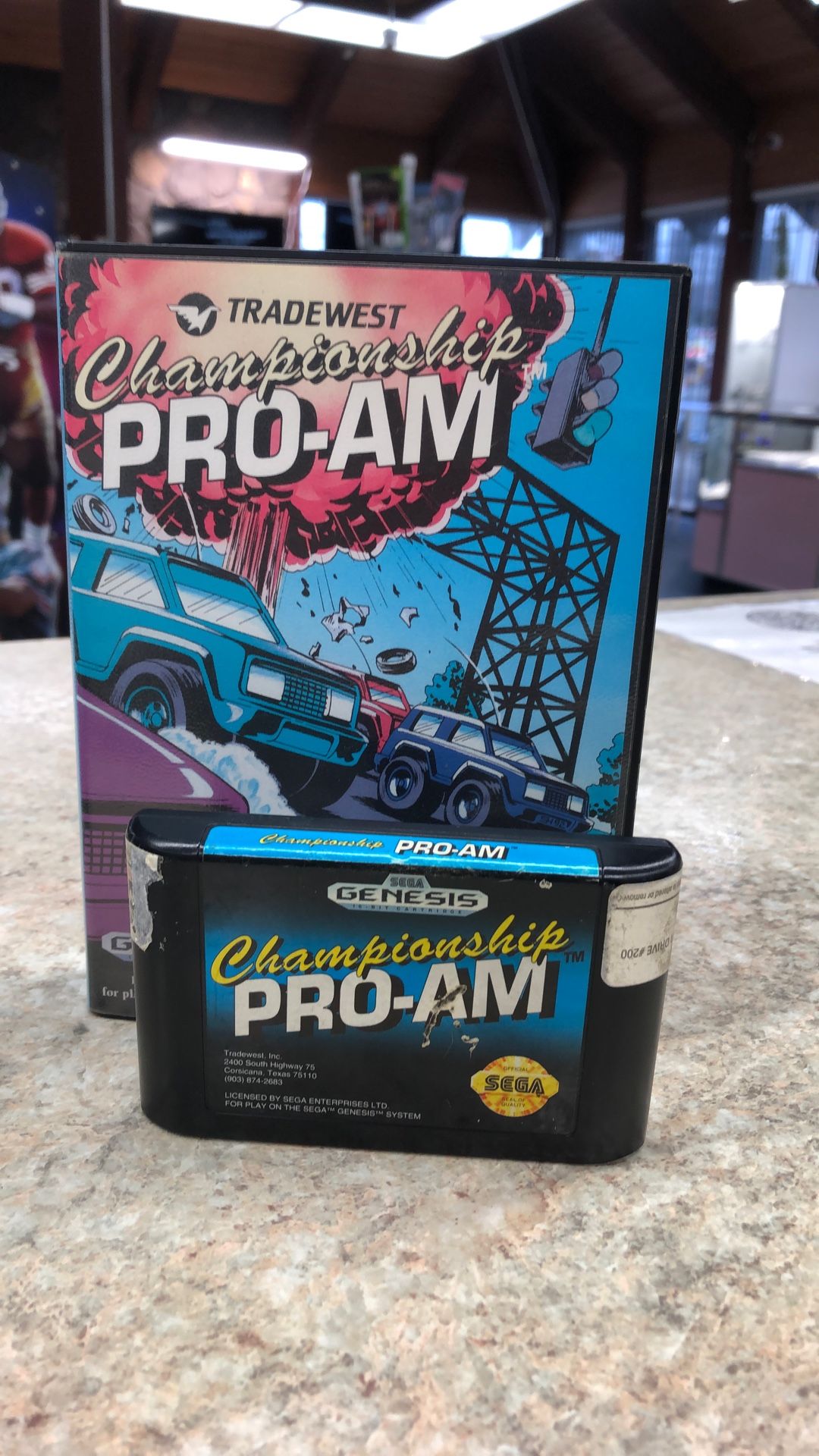 Championship Pro-Am For Sega Génesis