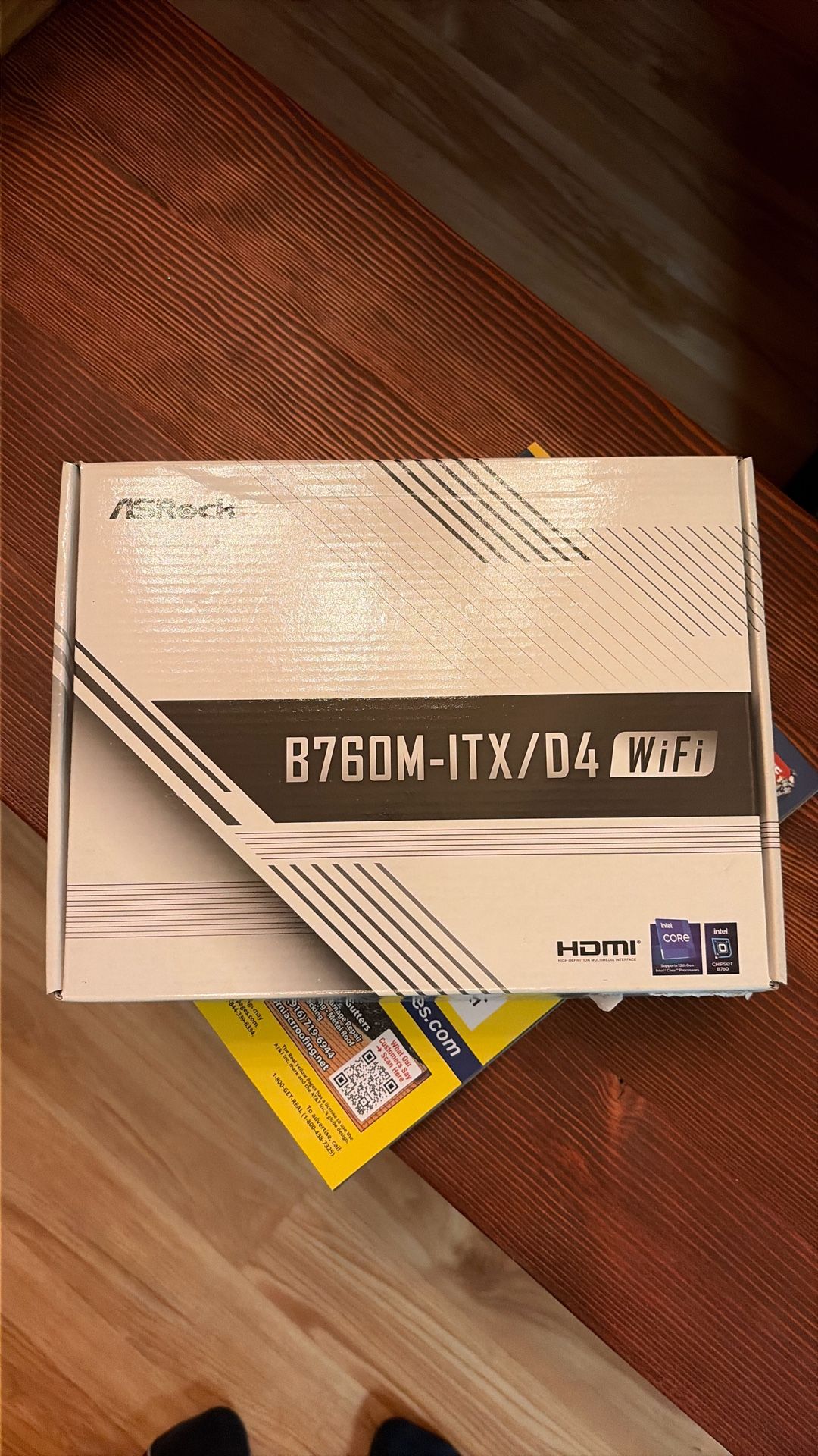 Asrock B760m-itx/d4 WiFi Motherboard (as Is)