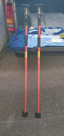 Fast cap third hand 2 piece support pole system