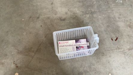 Keeper Small Handled Storage Basket