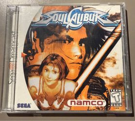 Soul Calibur (Sega Dreamcast, 1999) CIB - Excellent Condition