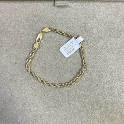 Rope Gold Bracelet 
