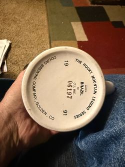 Coors Brewing Rocky Mountain Legend Series Stein