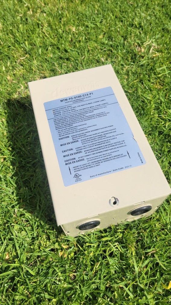Transformer for Pool Light, Yard Light or Fountain