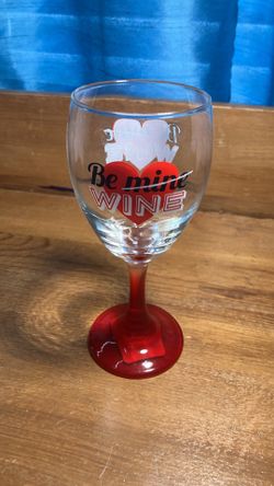 Cristar “Be Mine” Wine Glass 10 Oz