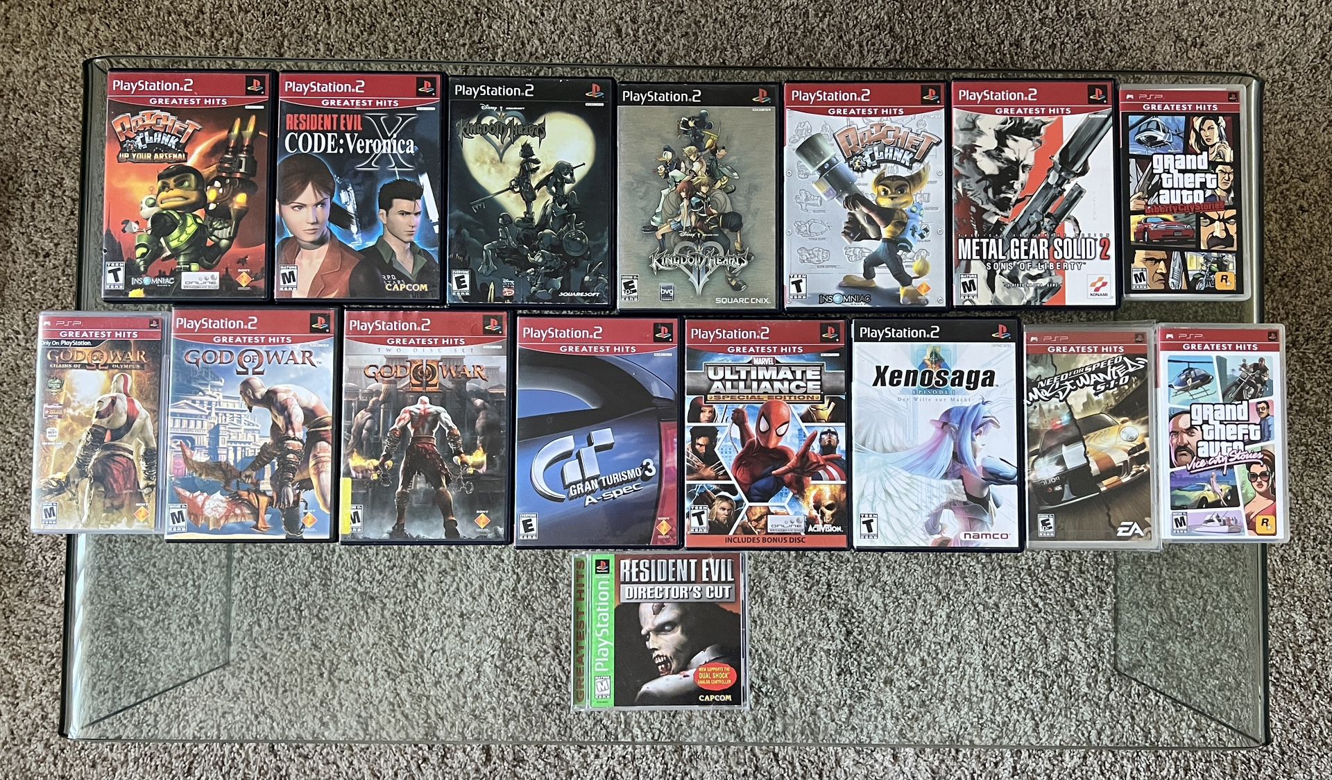 PS1, PS2, & PSP Lot
