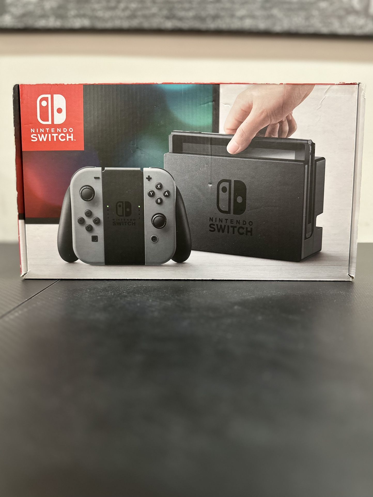 Nintendo Switch with Gray Joy-Con