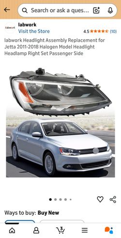 Jetta Headlight 