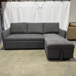 Abbyson.com Furniture • Contemporary Charcoal Gray Sleeper Sofa