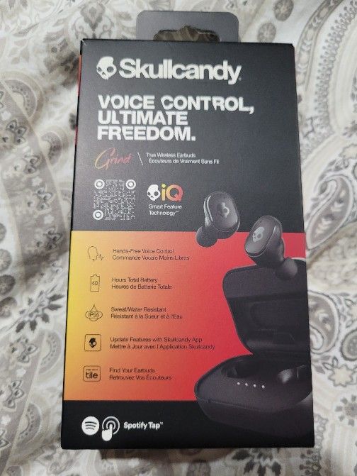 skullcandy Grind True Wireless Bluetooth Headphones Black