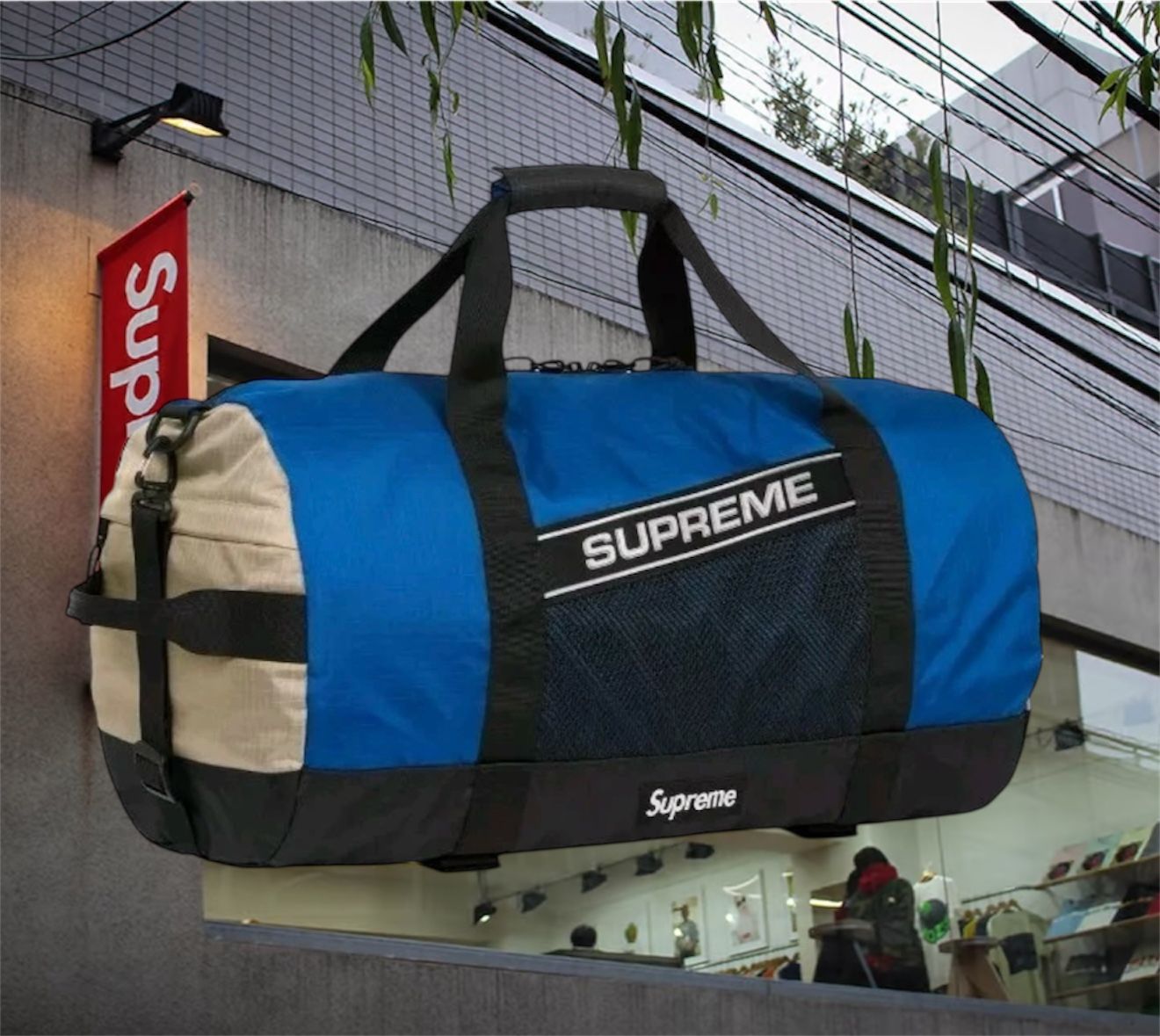 Supreme 3D Logo Duffle Bag