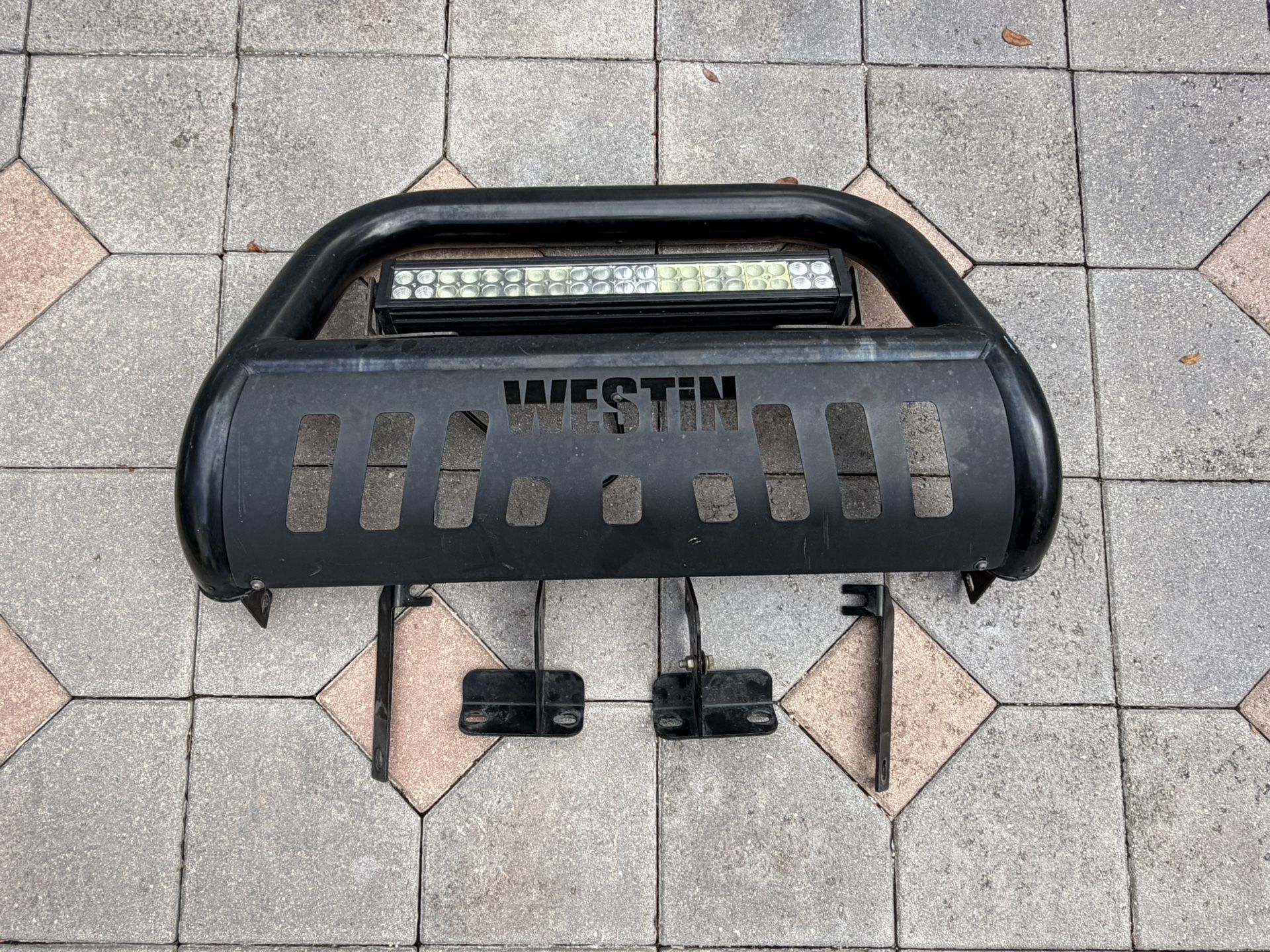 Bull Bar With Light Bar