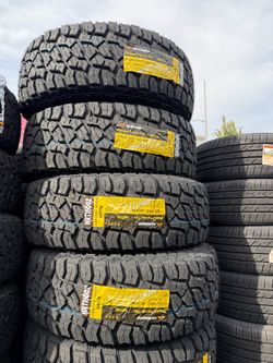 LT285/70-17 Vendo set de llantas Nuevas. Con 50.0000 millas de garantía