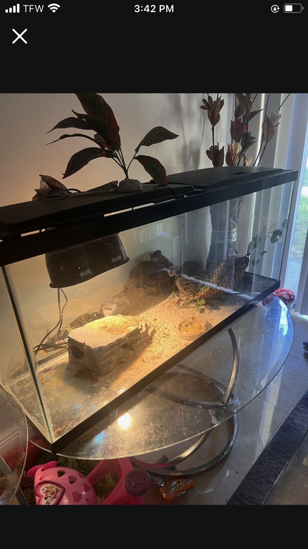 60 Gallon Tank $80