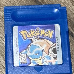 Pokemon Blue Blastoise Version Rpg Monster Game Boy Classic Video Toy Not OG X Y