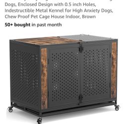 Anxiety Crate XL For Dogs Large Breed