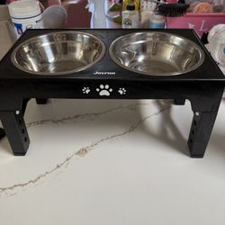 Dog Food Bowl Set 