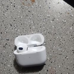 Airpods 3rd Gen Left only with charger and case.