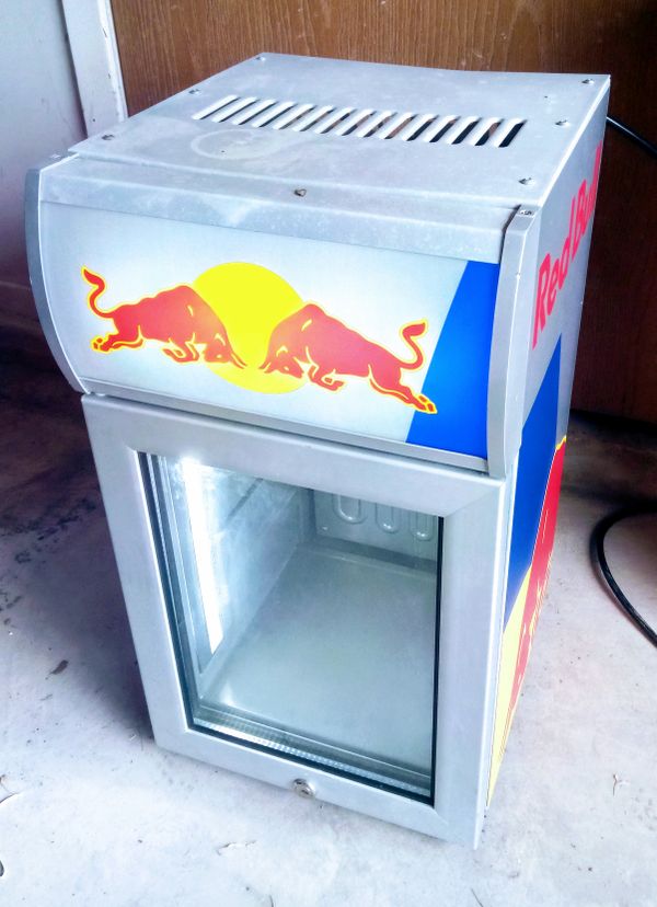 Red Bull (RBIBC2 LED) Mini Fridge Baby Cooler with LED LIGHT Works