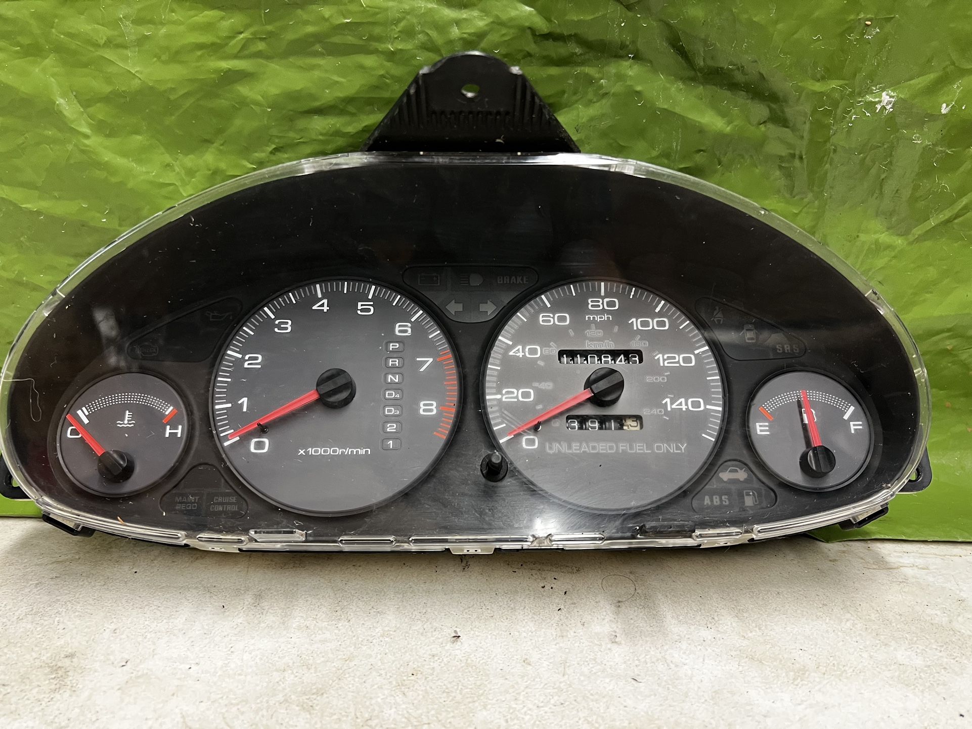 94-2001 ACURA INTEGRA INSTRUMENT GAUGE CLUSTER RS GS LS GSR 110k 78100-ST7