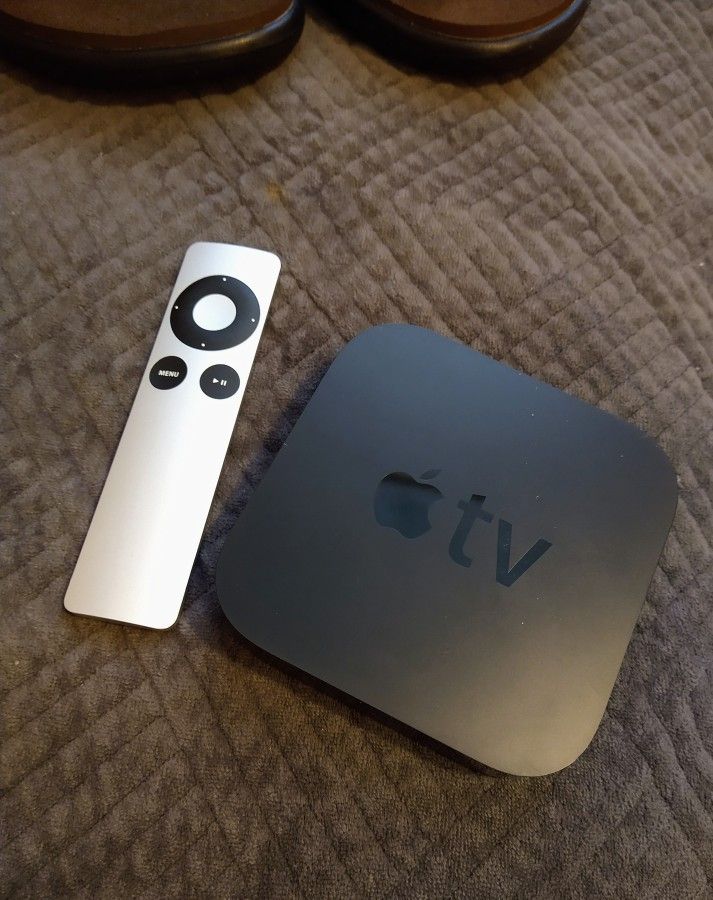 Apple TV Box And Remote 