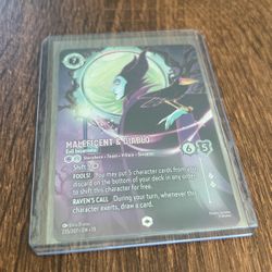 Lorcana: Maleficent & Diablo Evil Incarnate Enchanted 