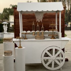 Dessert/ Candy Cart W Light