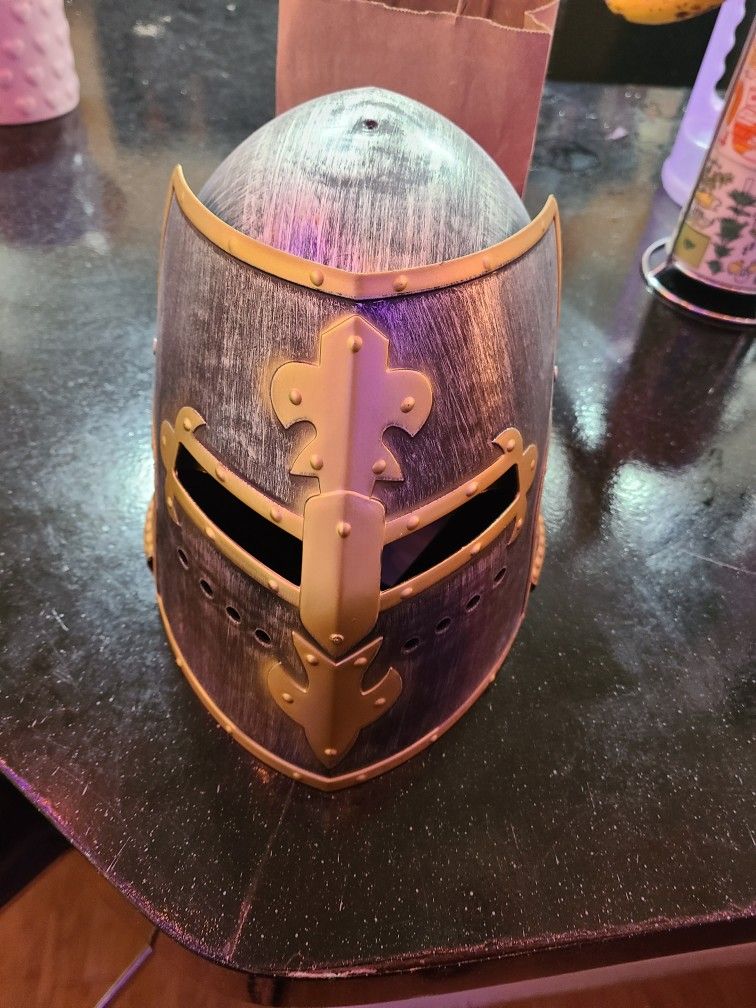 Knight Helmet For An Adult