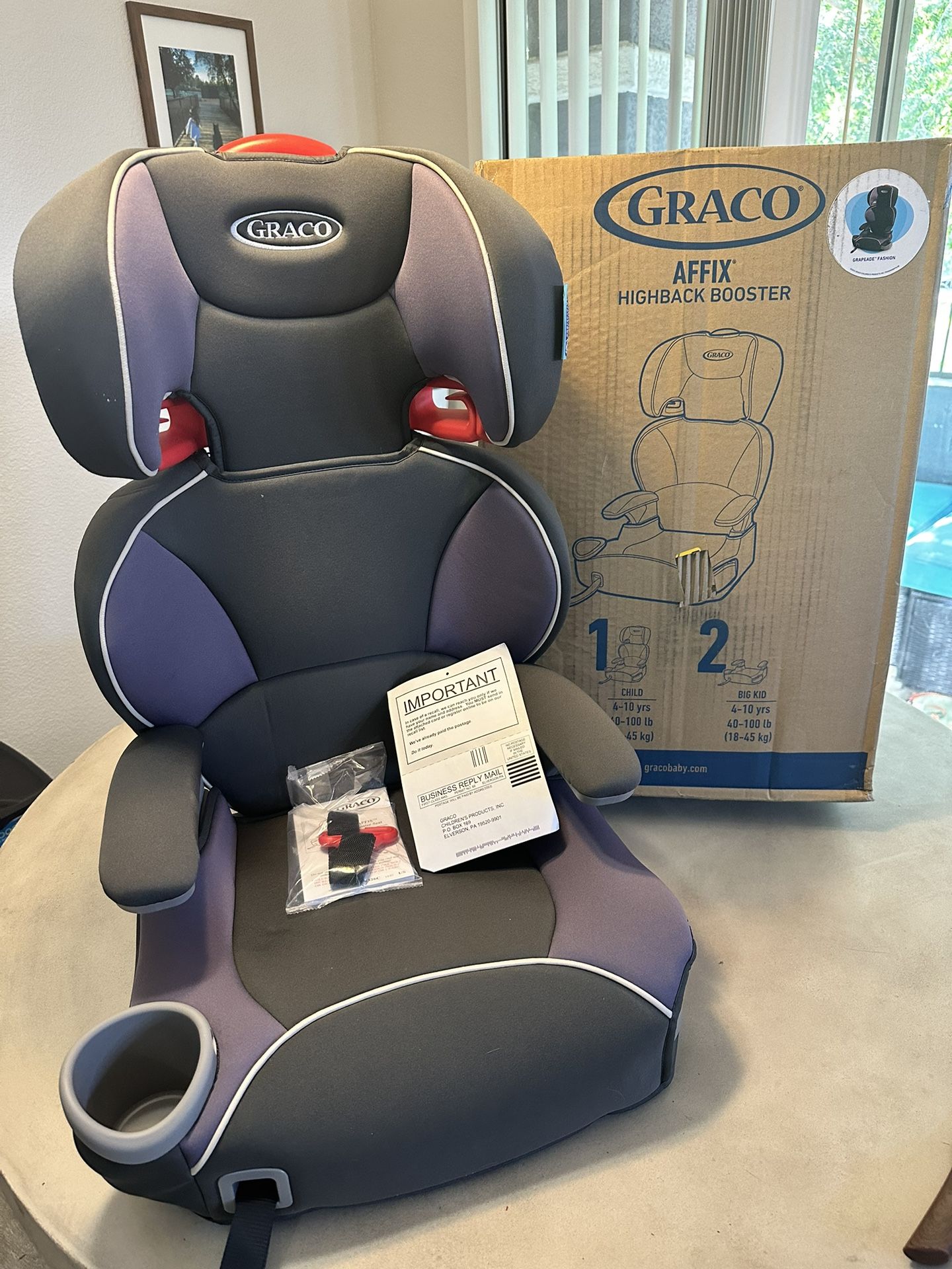 Booster seat- Graco